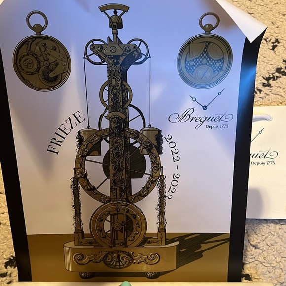Breguet Depuis 1775 Frieze NYC 2022 Poster - NEW - Picture 2 of 3
